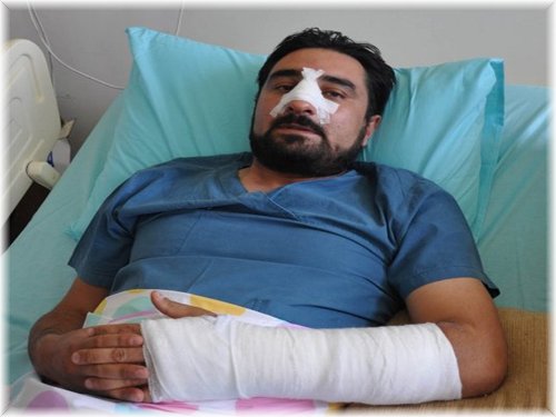 Ankara'da dehşet hasta yakınları doktoru hastahanelik etti