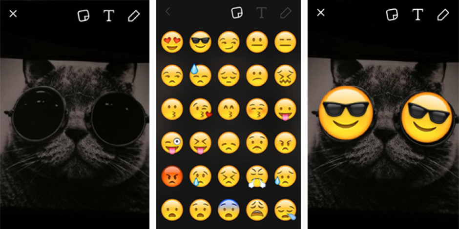 Snapchat'te ilgi Çekecek Yenilik: Videoların Üzerine Emoji Eklenebilecek