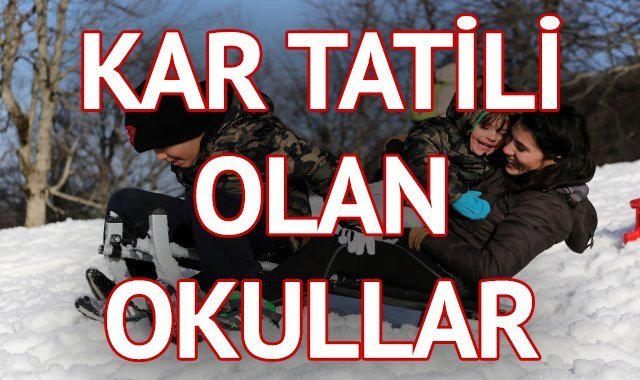 Son Dakika! İstanbul'da Yarın Okullar Tatil Edildi - Hangi Okullar'da Okullar Tatil