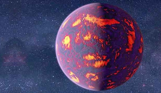 NASA Lavla Kaplı Sıcak Bir Gezegenin Atmosferini İnceledi