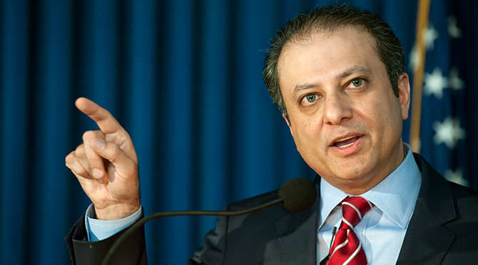 ABD’li Savcı Preet Bharara, Yeni Operasyon Başlattı