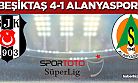 Beşiktaş, Alanyaspor'u 4-1 yendi!