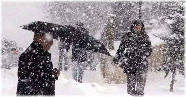 İstanbul halkı dikkat! kar geliyor!