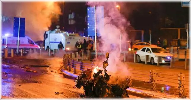 İstanbul'daki saldırıya ilk resmi açıklama Bakan Soylu'dan geldi