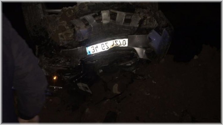 Sivas'taki trafik kazasında 3 kişi yarandı